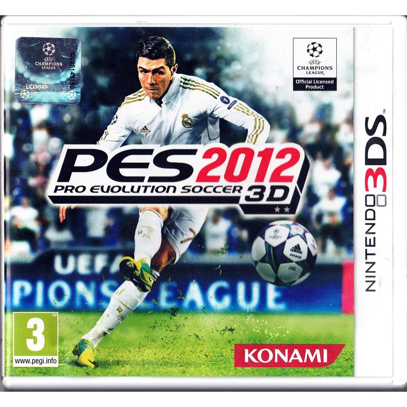 PES 2012 PRO EVOLUTION SOCCER 2012 3D 3DS