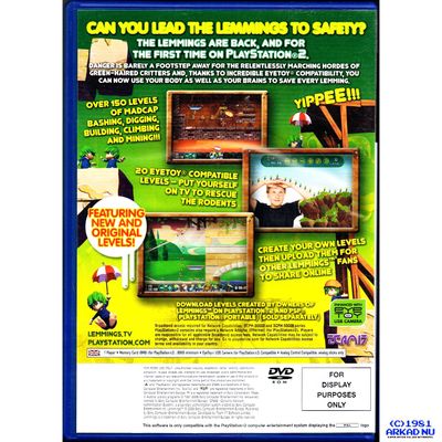 LEMMINGS PS2 PROMO