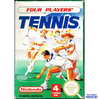 FOUR PLAYERS TENNIS NES