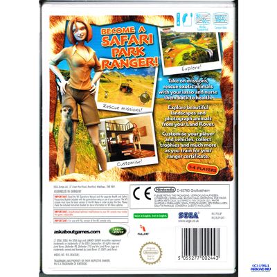 JAMBO SAFARI RANGER ADVENTURE WII