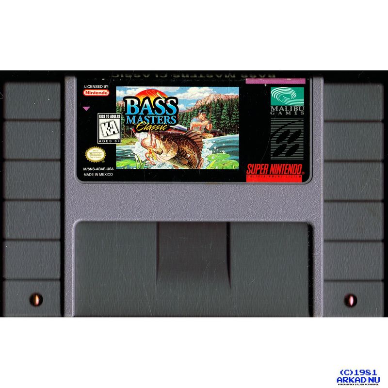 BASS MASTERS CLASSIC SNES NTSC USA