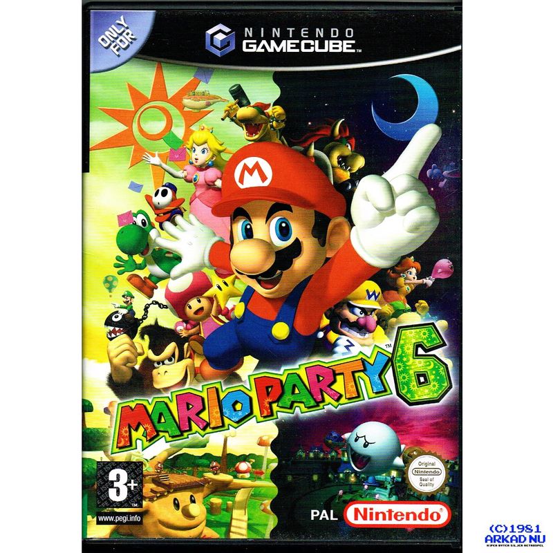 MARIO PARTY 6 GAMECUBE