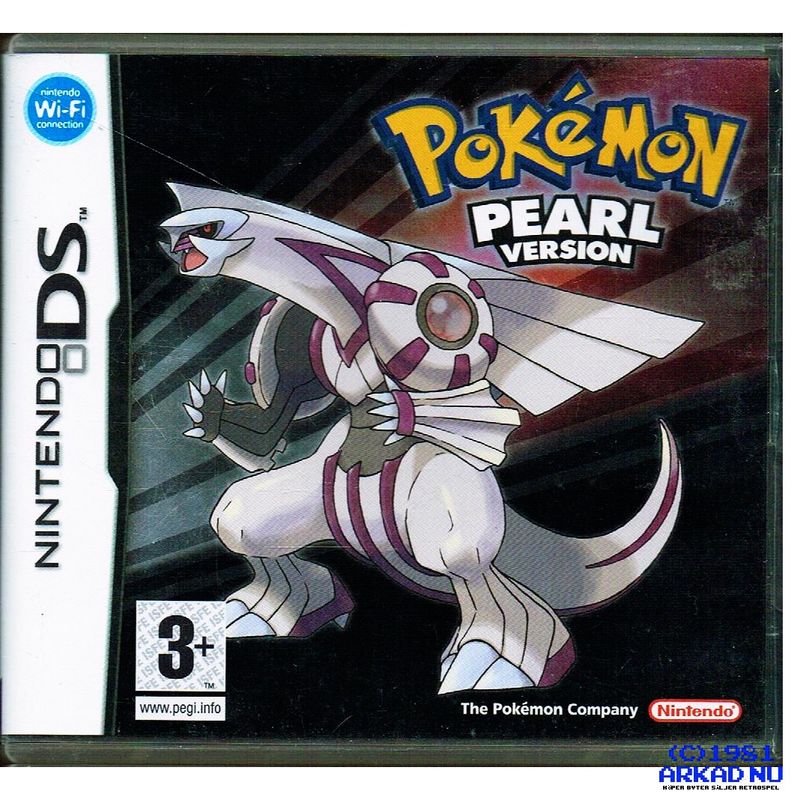 POKEMON PEARL VERSION DS SVENSK UTGÅVA