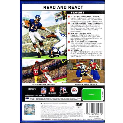 MADDEN NFL 08 PS2