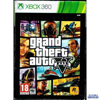 GRAND THEFT AUTO V SPECIAL EDITION XBOX 360