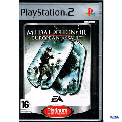 MEDAL OF HONOR EUROPEAN ASSAULT PS2