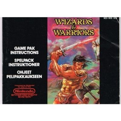 WIZARDS & WARRIORS NES SCN