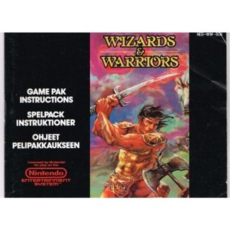 WIZARDS & WARRIORS NES SCN