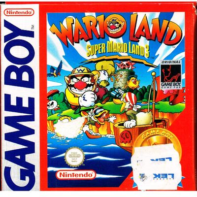 SUPER MARIO LAND 3 WARIO LAND GAMEBOY