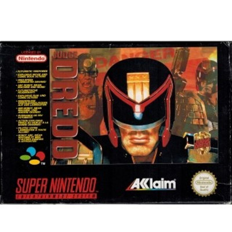 JUDGE DREDD SUPER NINTENDO