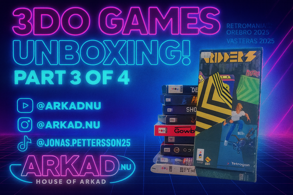 🎮 3DO UNBOXING – Massor av spel till 3D0 - Tons of games for the 3D0 📀🔥