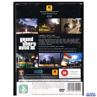 GRAND THEFT AUTO III PS2