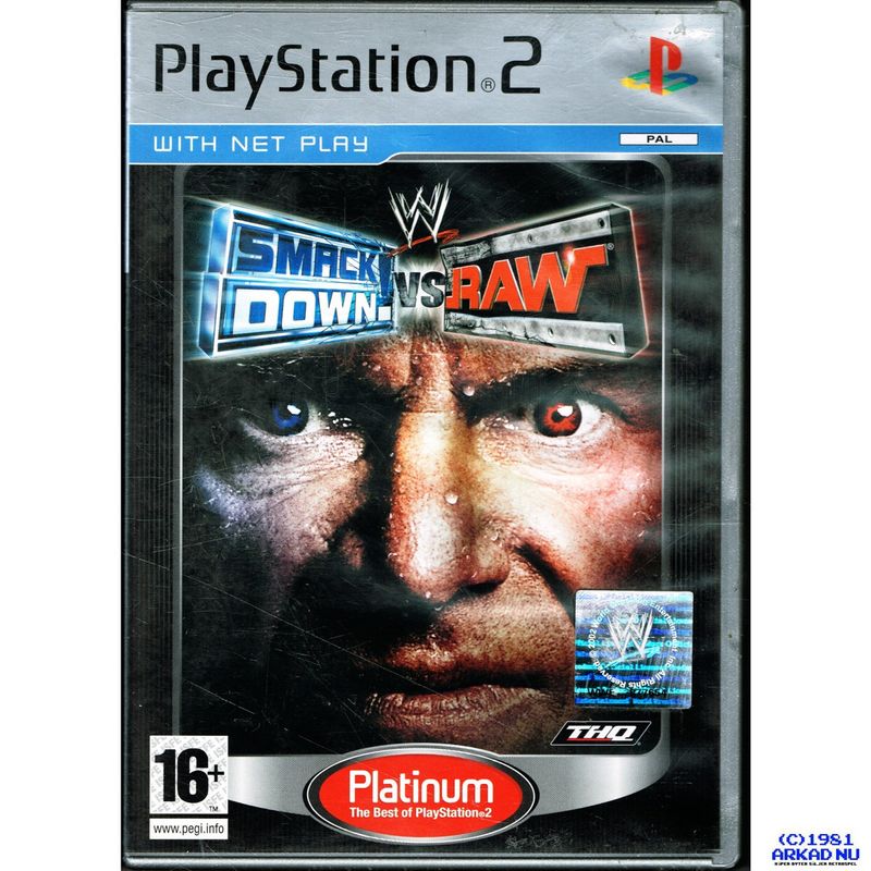 WWE SMACKDOWN VS RAW PS2