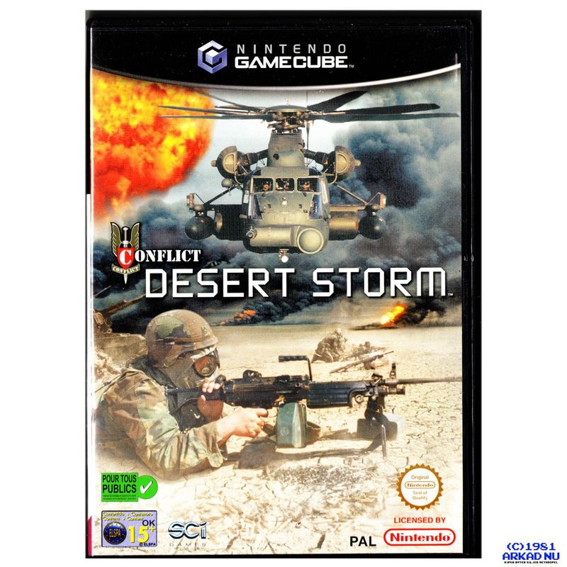 CONFLICT DESERT STORM GAMECUBE