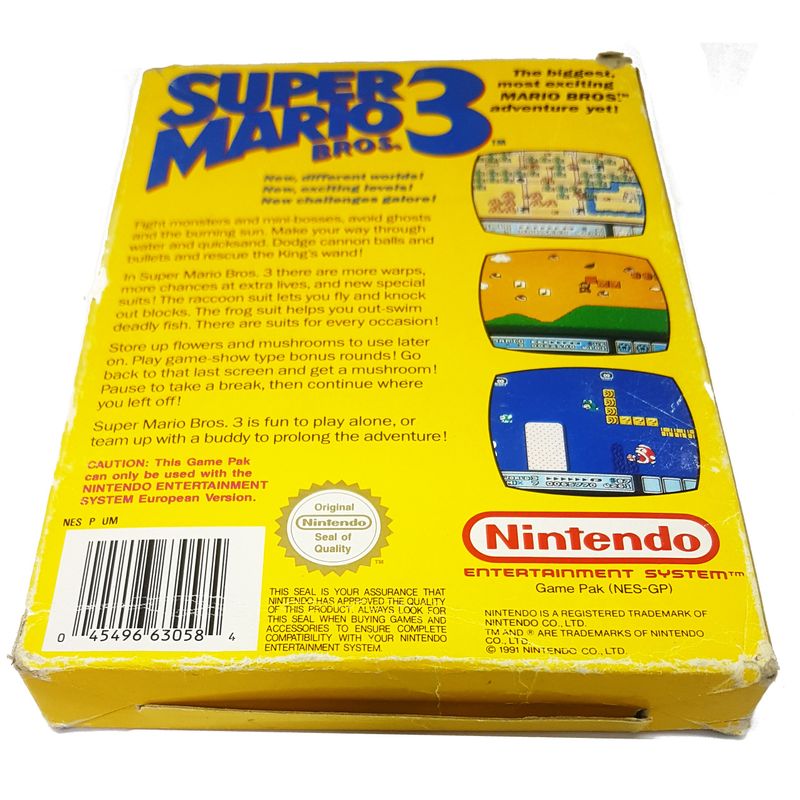 SUPER MARIO BROS 3 NES SCN