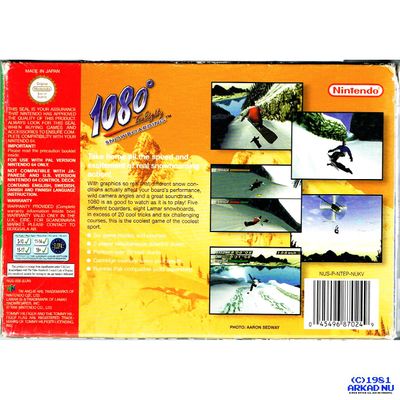 1080 SNOWBOARDING N64