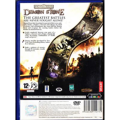 FORGOTTEN REALMS DEMON STONE PS2