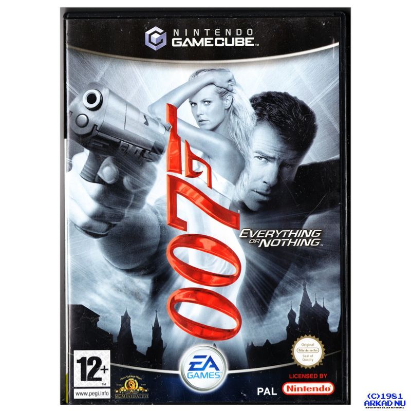 007 EVERYTHING OR NOTHING GAMECUBE