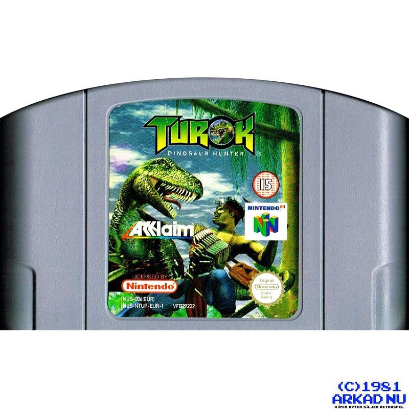 TUROK DINOSAUR HUNTER N64