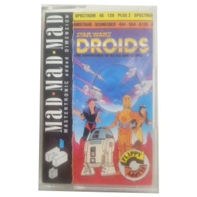 STAR WARS DRIODS ZX Spectrum / Amstrad Kassett