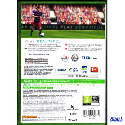 FIFA 16 XBOX 360