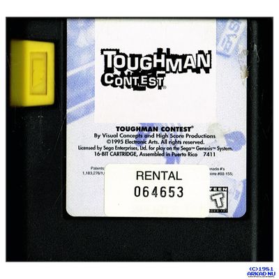 TOUGHMAN CONTEST MEGADRIVE RENTAL