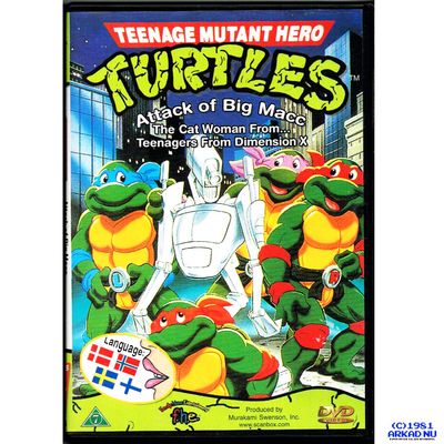 TEENAGE MUTANT HERO TURTLES ATTACK OF BIG MACC 5/7 DVD