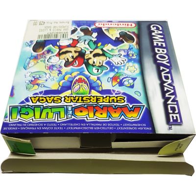 MARIO & LUIGI SUPERSTAR SAGA GAMEBOY ADVANCE