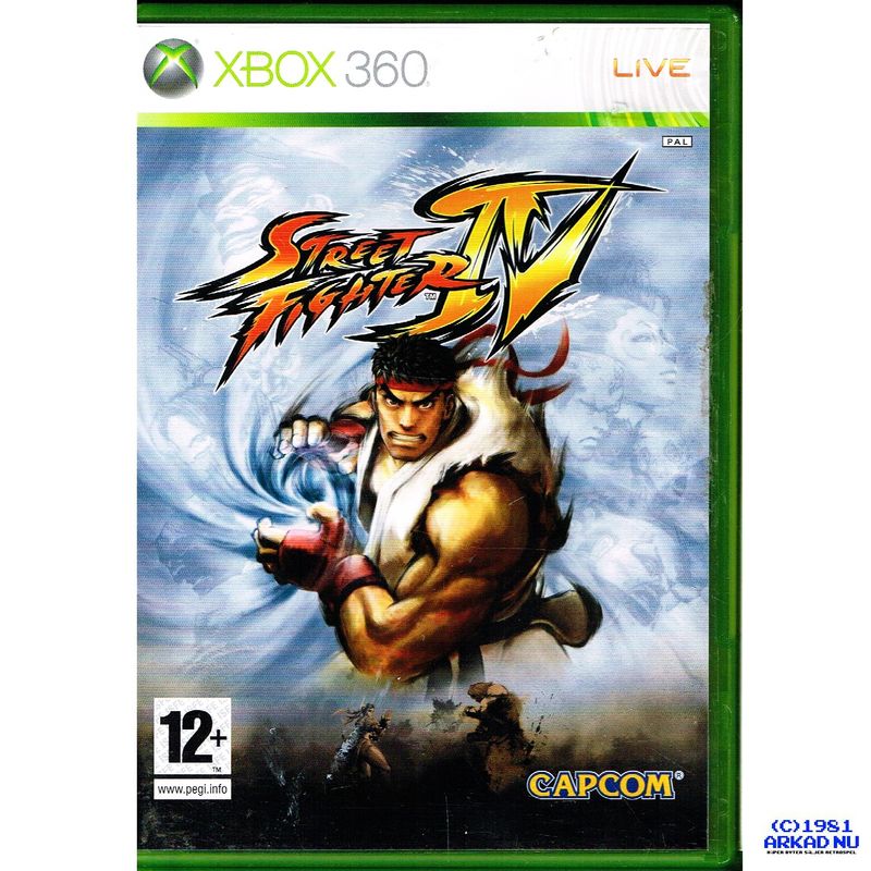 STREET FIGHTER IV XBOX 360