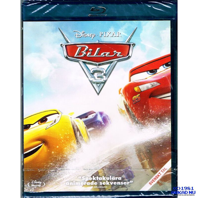 BILAR 3 BLU-RAY