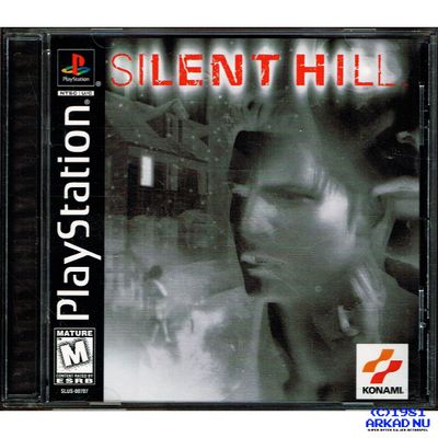 SILENT HILL PS1 NTSC USA BLACK LABEL