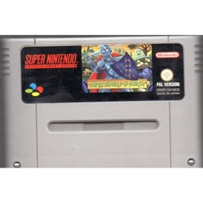 SUPER GHOULS N GHOSTS SNES