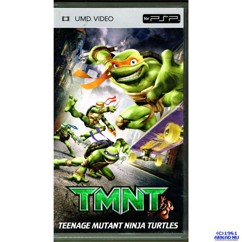 TMNT TEENAGE MUTANT NINJA TURTLES UMD FILM