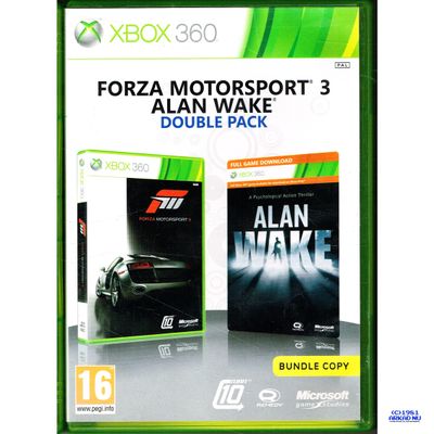 FORZA MOTORSPORT 3 + ALAN WAKE DOUBLE PACK XBOX 360