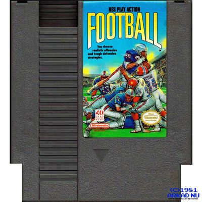 NES PLAY ACTION FOOTBALL REV-A