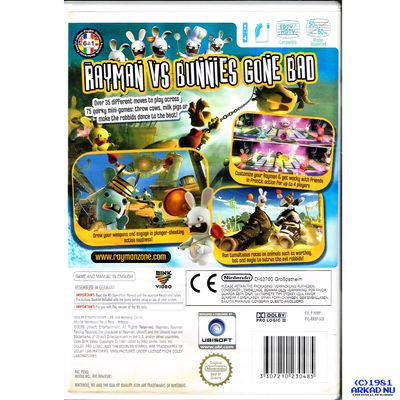 RAYMAN RAVING RABBIDS WII