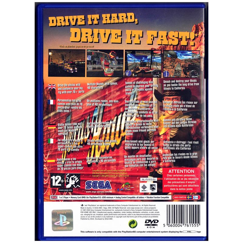 THE KING OF ROUTE 66 PS2