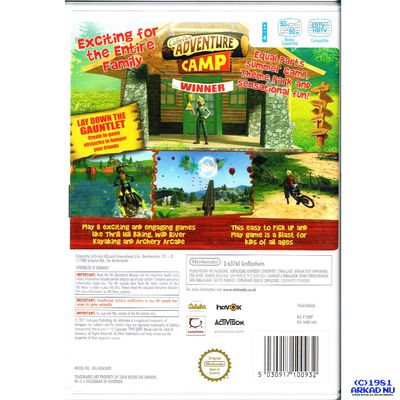 CABELAS ADVENTURE CAMP WII