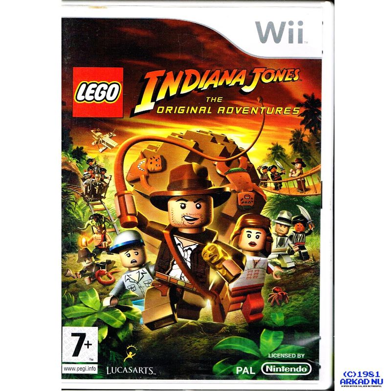 LEGO INDIANA JONES THE ORIGINAL ADVENTURES WII