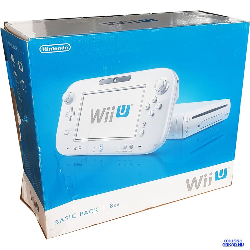 WII U BASIC 8GB BASENHET BOXAD