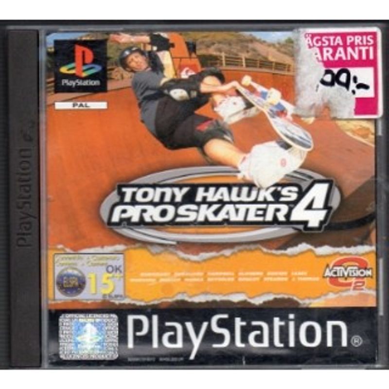 TONY HAWKS PRO SKATER 4 PS1