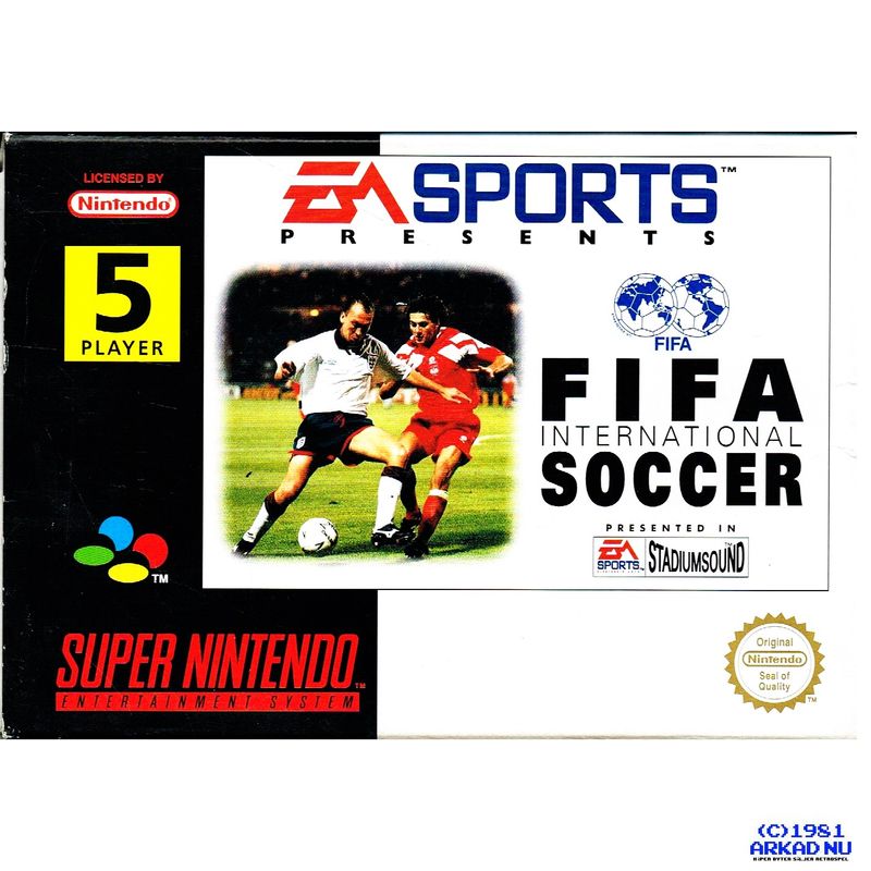 FIFA INTERNATIONAL SOCCER SNES