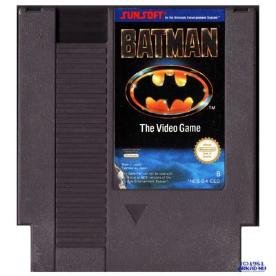 BATMAN THE VIDEO GAME NES SCN