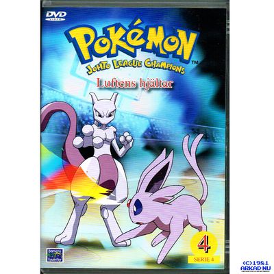 POKEMON JOHTO LEAGUE CHAMPIONS LUFTENS HJÄLTAR DVD