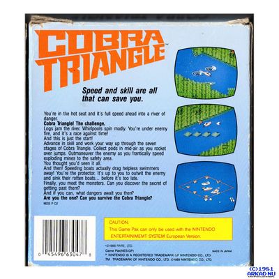 COBRA TRIANGLE NES SCN