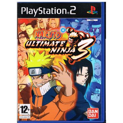 NARUTO ULTIMATE NINJA 3 PS2