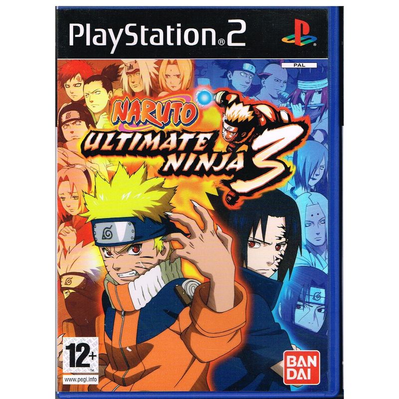 NARUTO ULTIMATE NINJA 3 PS2