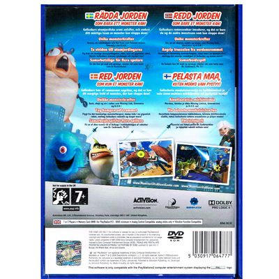 MONSTERS VS ALIENS PS2