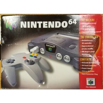 NINTENDO 64 BASENHET I KARTONG