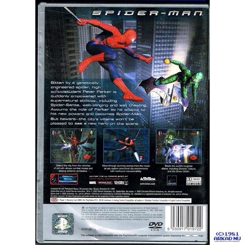 SPIDER-MAN PS2